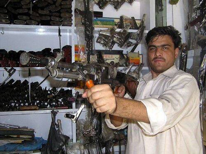 Как в Афганистане делают оружие