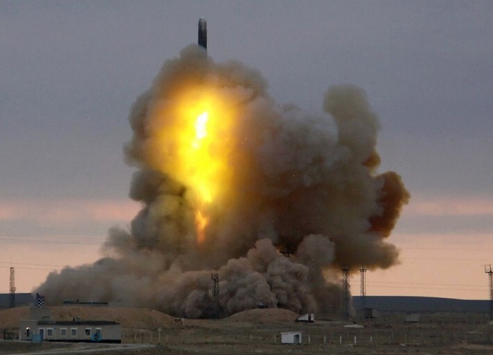 Испытания новой ракеты "Сармат". Гиперзвук: Мгновенно, глобально и сокрушительно.