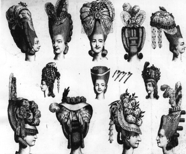 Сумасшедшие парики 18 го века