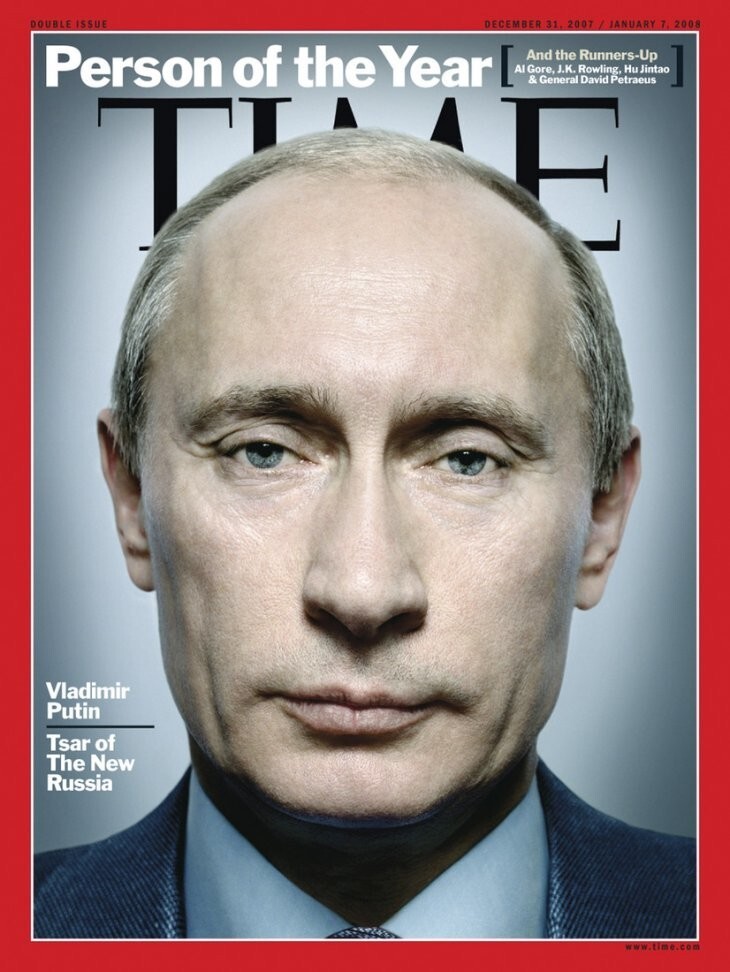 От Сталина до Путина: наши соотечественники на обложке Time