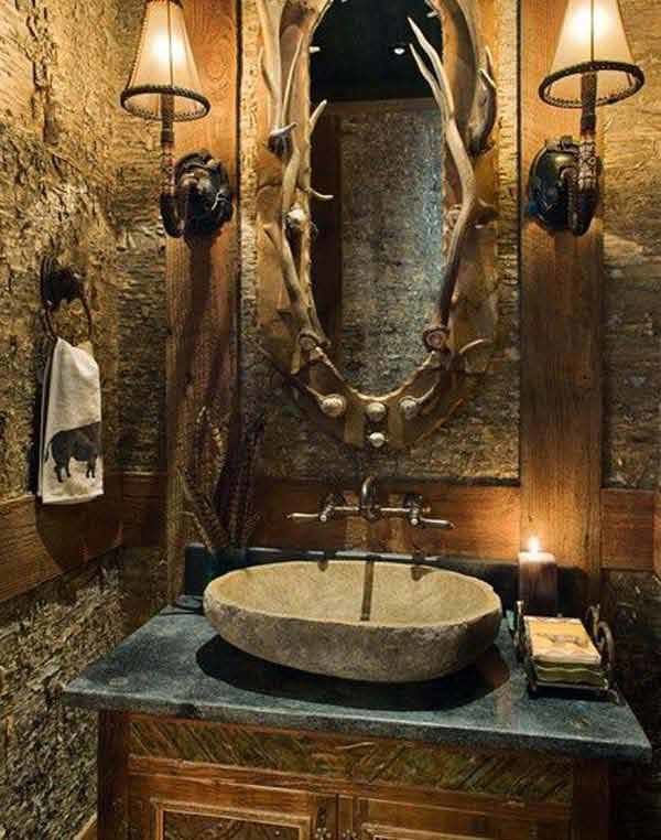 Потрясающий дизайн ванной комнаты 