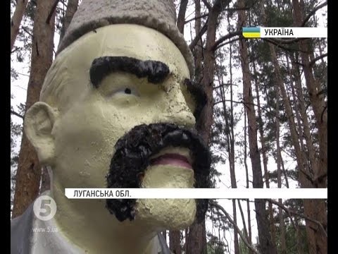 Видеохит: Украинские военные в Луганской области «превратили» Ленина в Шевченко 