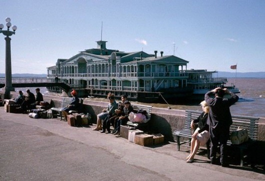 Пристань на Амуре. Хабаровск, 1966