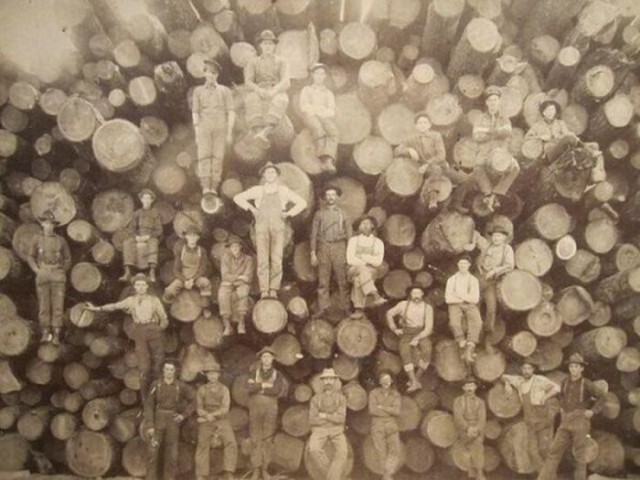 18. Лесорубы, 1900–е, США 