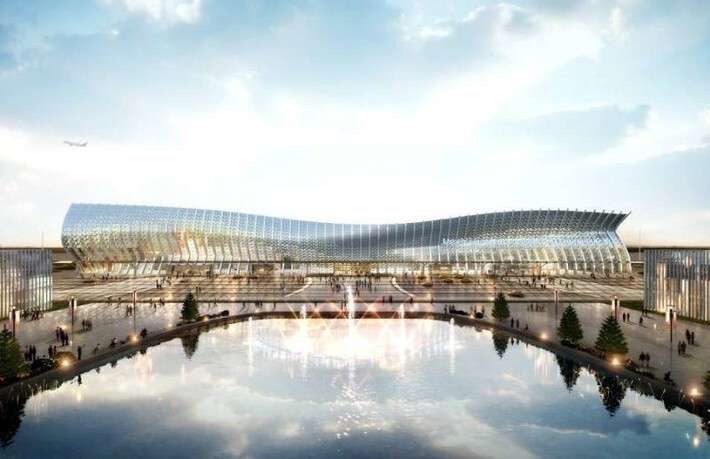 В Крыму начато строительство нового терминала Международного аэропорта «Симферополь»