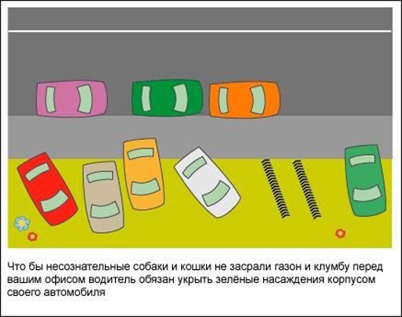 Современные негласные правила дорожного движения