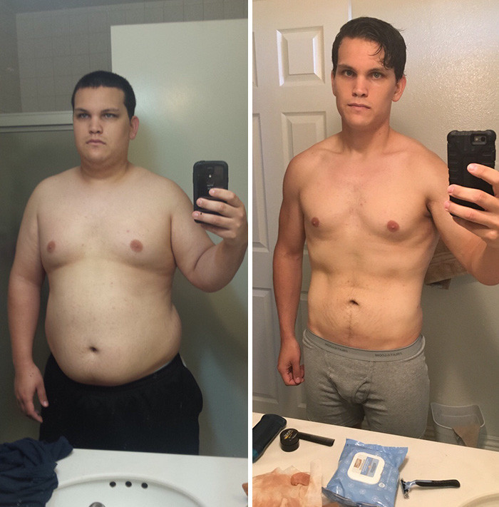 Похудение на 20 кг фото до и после мужчины