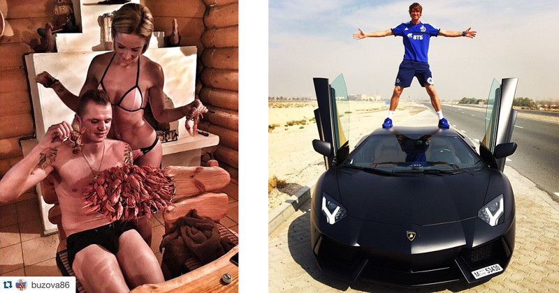 Самые неожиданные фотографии российских футболистов из Instagram