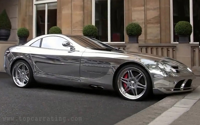 11. 2010 SLR McLaren V10 Quad Turbo Brabus "White Gold” – 2 миллиона долларов