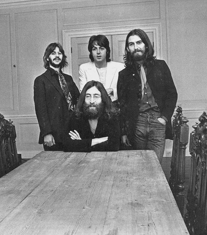 The Beatles. Последняя совместная фотосессия. Титтенхёрст, 1969 год.