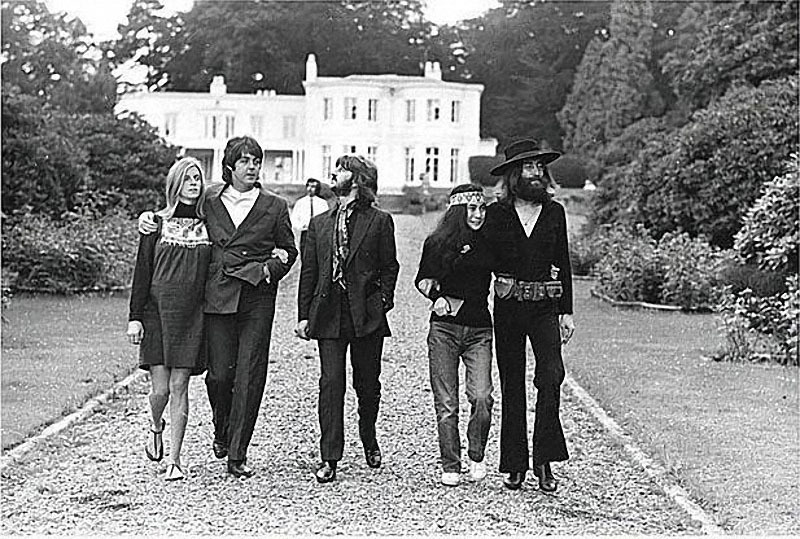 The Beatles. Последняя совместная фотосессия. Титтенхёрст, 1969 год.
