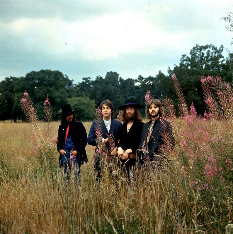 The Beatles. Последняя совместная фотосессия. Титтенхёрст, 1969 год.