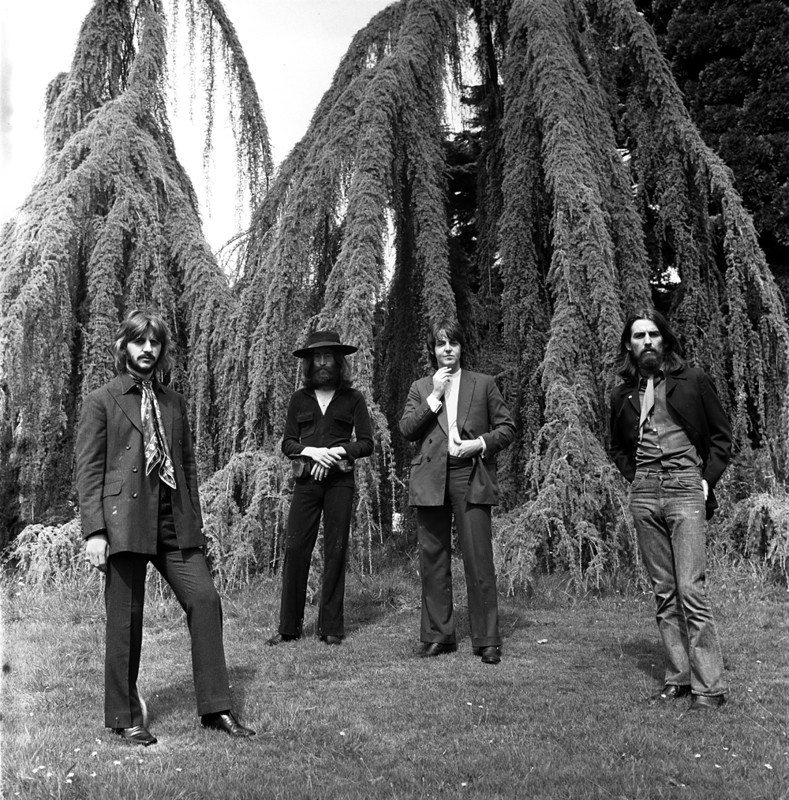 The Beatles. Последняя совместная фотосессия. Титтенхёрст, 1969 год.