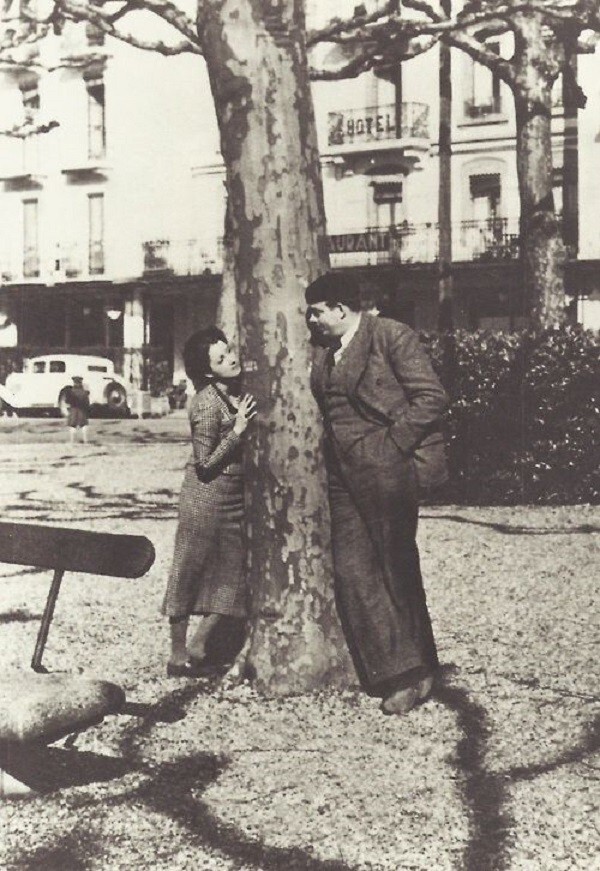 Антуан де Сент-Экзюпери и его жена Консуэлло 1930 год