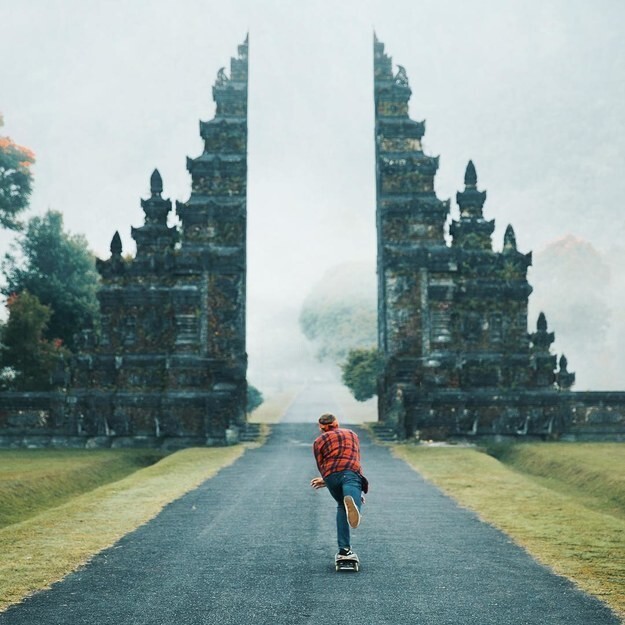 12. Удивительные ворота на Бали, Индонезия 