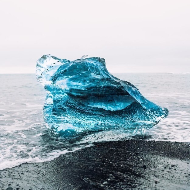 2. Ледниковая лагуна Йёкюльсаурлоун, Исландия 