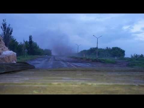 Сильный бой у блокпоста под Донецком — опубликованы кадры (ВИДЕО 18+) 