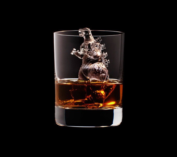 3D-лед от Suntory Whisky