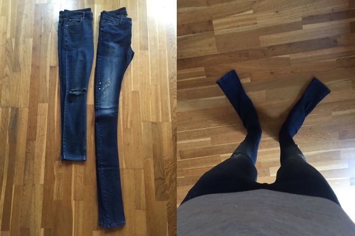 Популярный магазин онлайн-заказов ASOS посылает людям джинсы, сшитые для гигантов