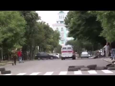 Свидетели авиаудара по Луганску (02.06.14)... 