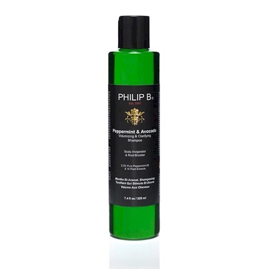 6.  Philip B — Peppermint & Avocado Volumizing & Clarifying Shampoo