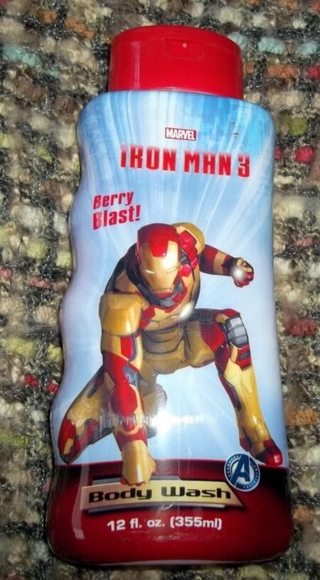 7. Marvel (Iron Man 3) — Berry Blast Shower Gel