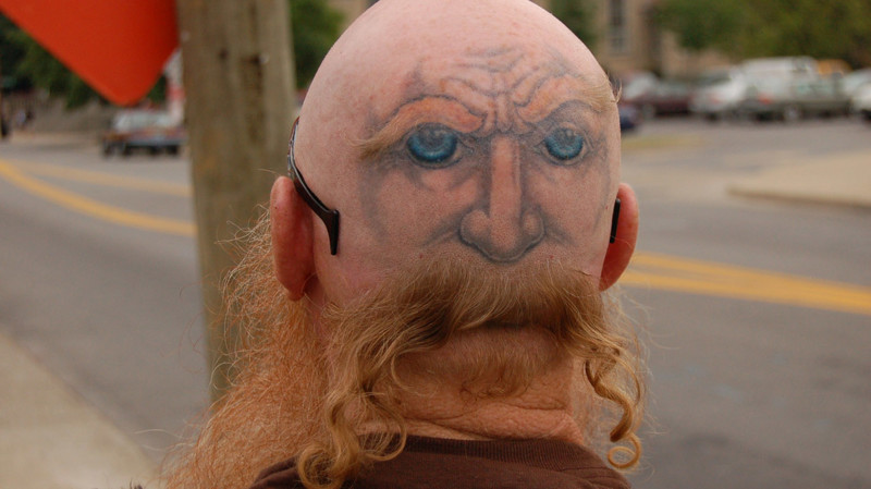 funny tattoo