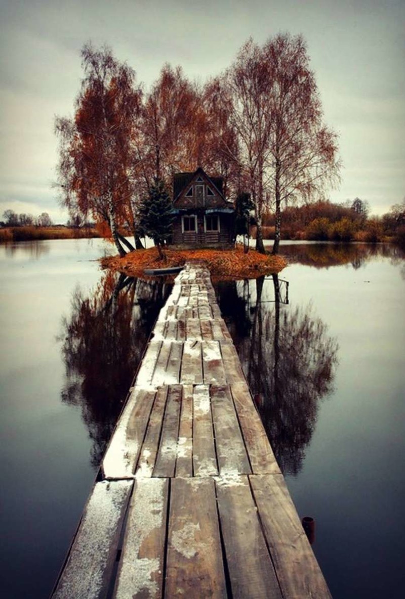 1. Дом на острове в Финляндии