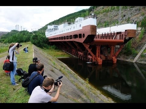 Судоподъемник Красноярской ГЭС 