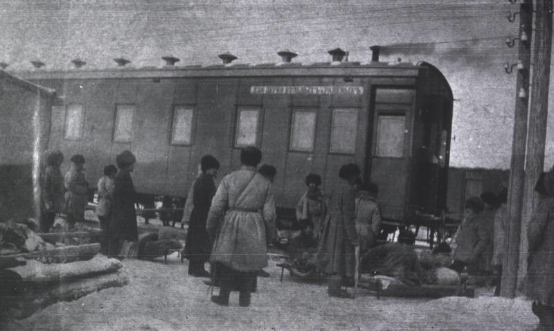 Лечебные учреждения времен русско-японской войны. Санитарные поезда