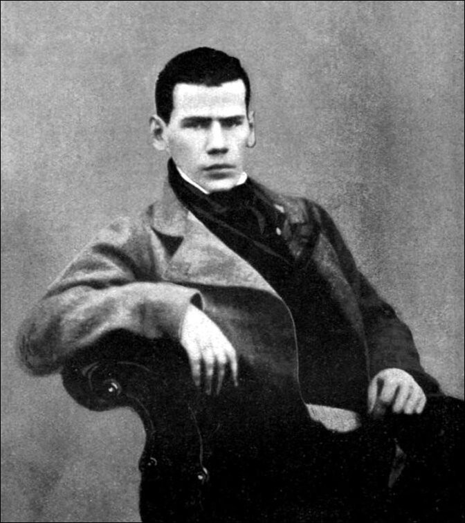 Лев Толстой, 1849, 21 год.