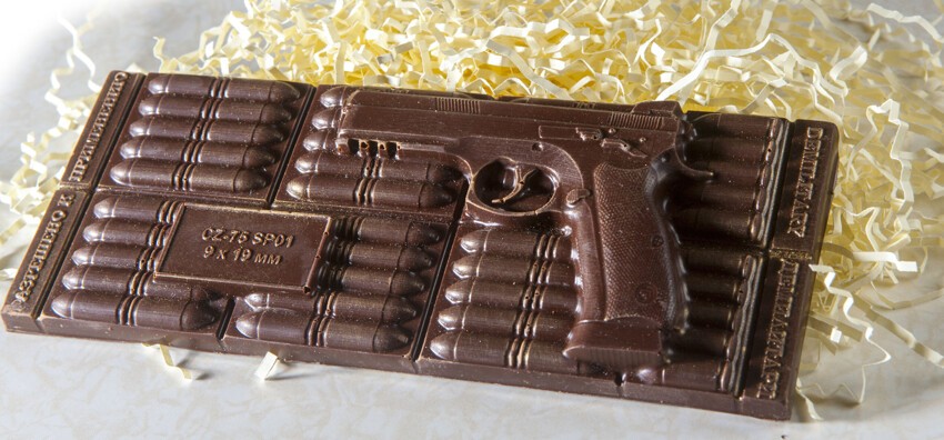 Необычные шоколадки