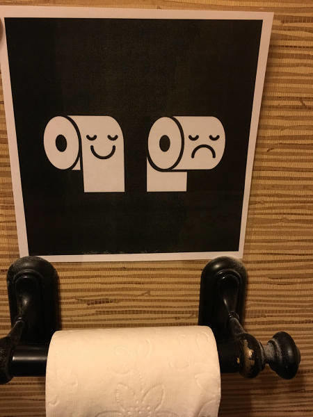 Правила туалетной бумаги 