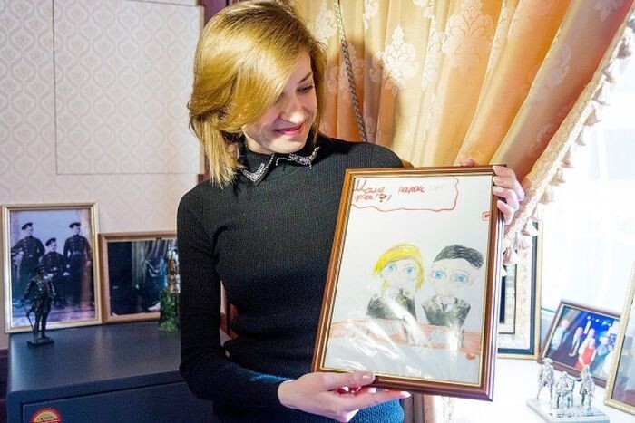 "Няш-мяш не пройдет" Новое фото Натальи Поклонской