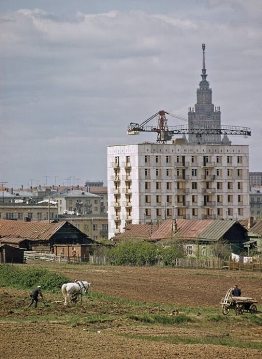 Деревенская Москва в период расширения в 1950-60-е годы