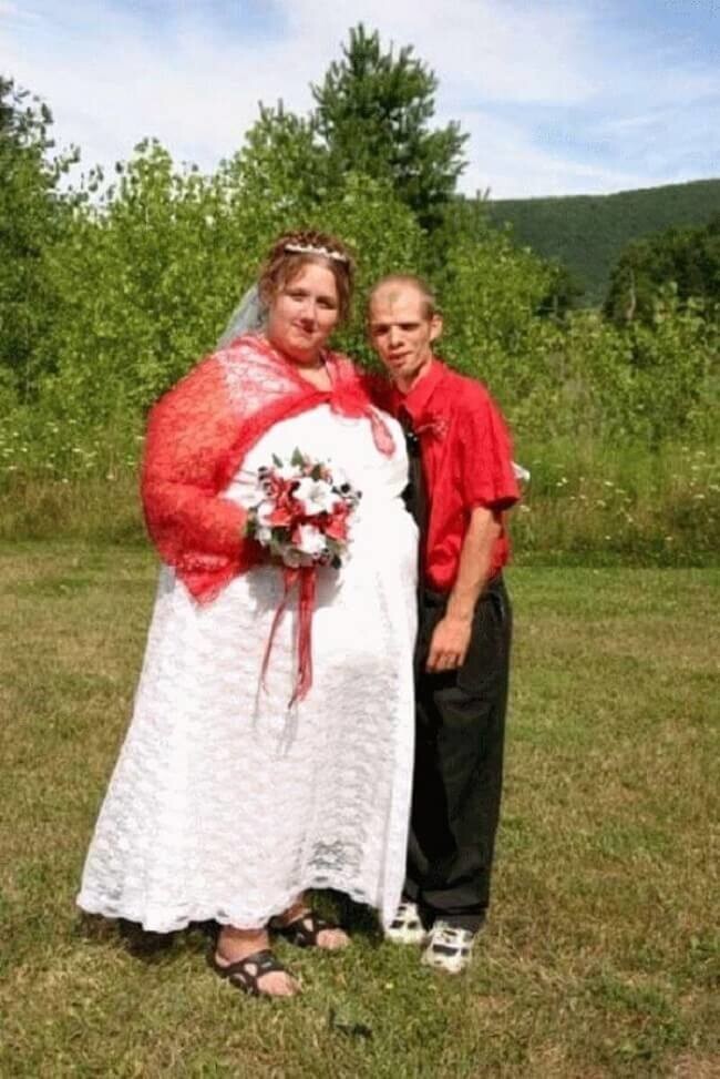 Фотографий деревенских свадеб, которые отобьют желание идти под венец!