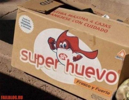 Известный испанский бренд, в переводе - "Супер-яйцо"