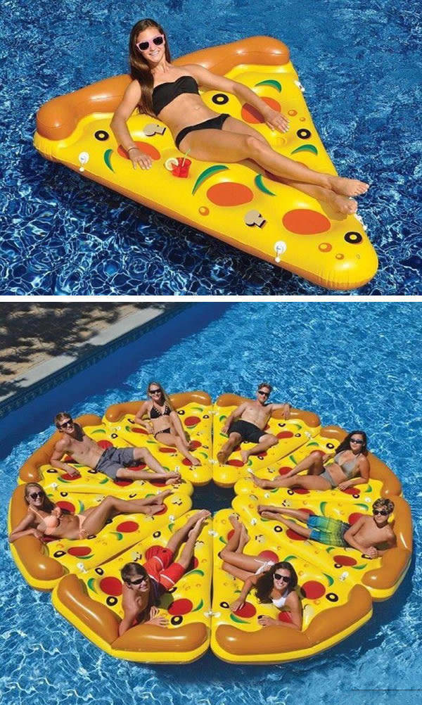 Поплавать бы сейчас на пицце