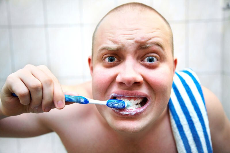 Чем дольше чистишь зубы, тем чище они становятся