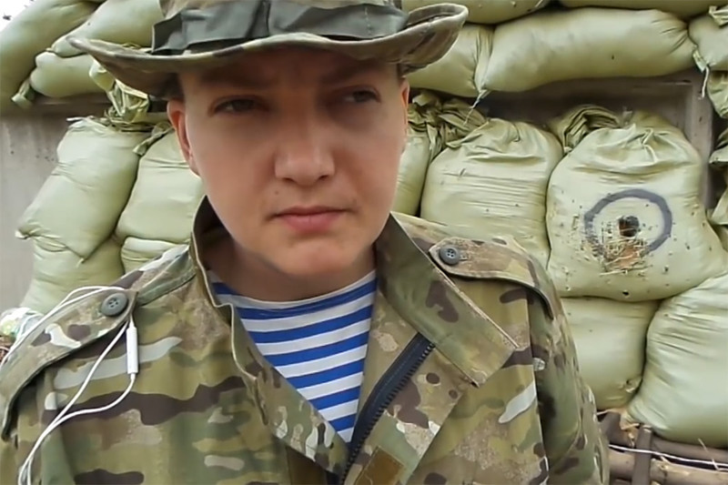 Савченко предложила амнистировать ополченцев ДНР и ЛНР