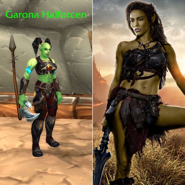 14. Пола Пэттон — Гарона из «Warcraft.