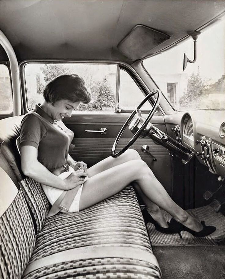 Когда машины были большими, 1950-е.  