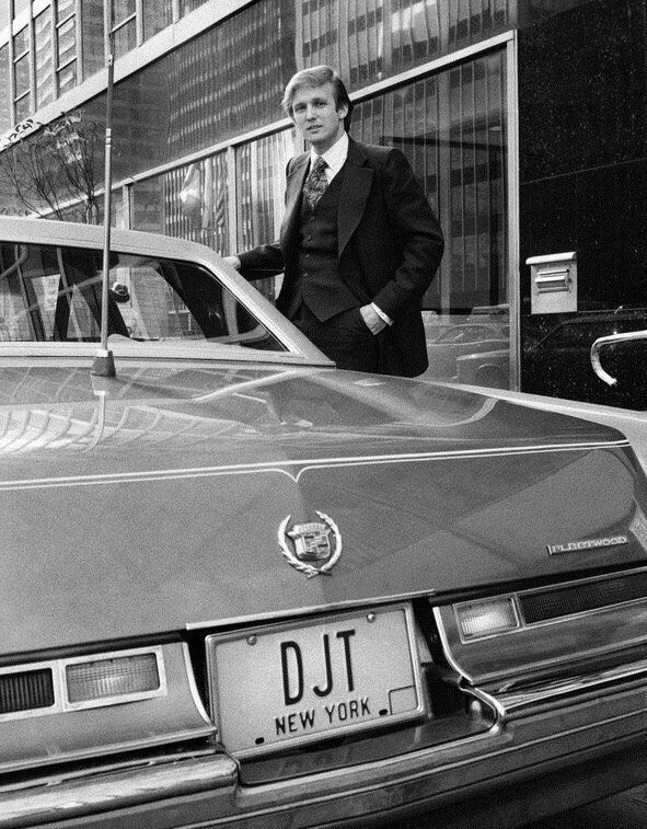 30–летний миллионер Дональд Трамп, Нью–Йорк, 1976 год  