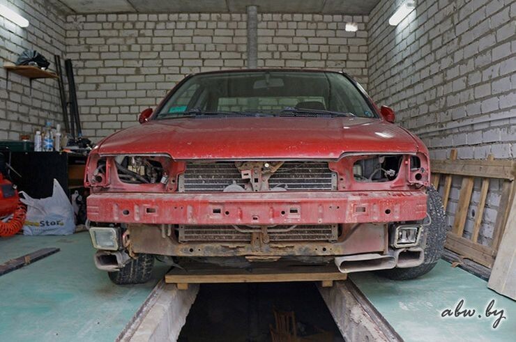 Как белорус восстанавливал редкий Nissan