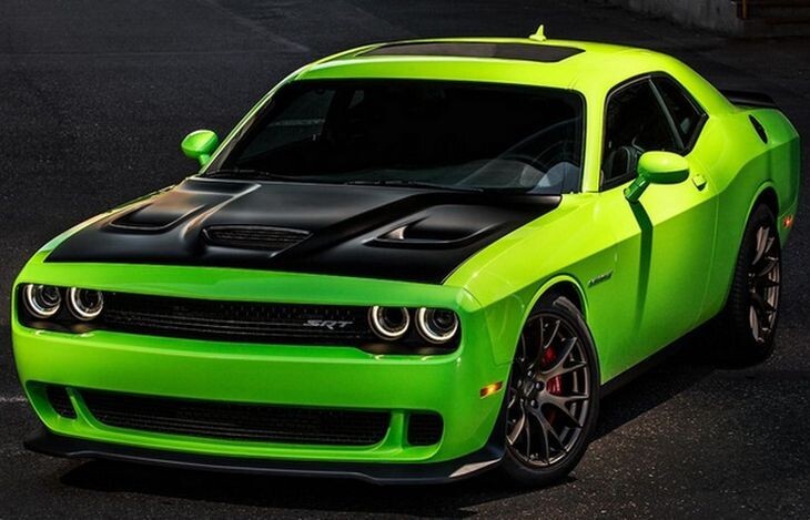 Dodge Challenger SRT Hellcat. Мощность: 707 л.с. 