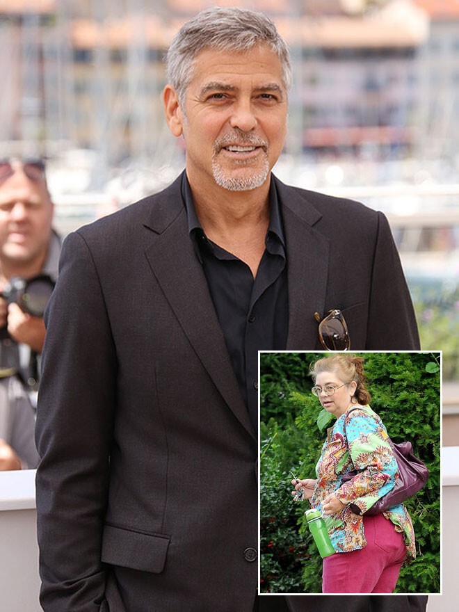 Джордж Клуни и его сестра Аделия Зейдлер