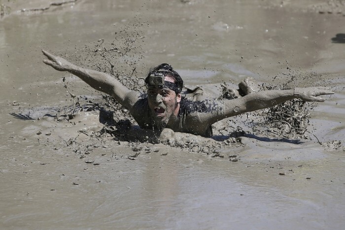 Грязевые гонки (Mud Race) в Испании