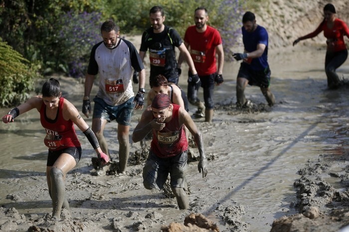 Грязевые гонки (Mud Race) в Испании