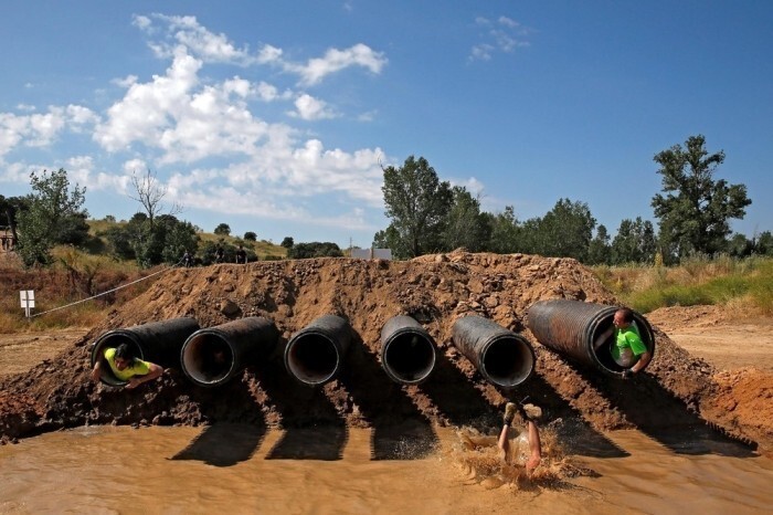 Грязевые гонки (Mud Race) в Испании