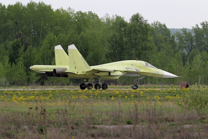 5. Очередной Су-34 совершил первый полет